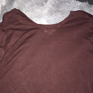 Purple/maroon short sleeve shirt!